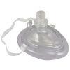American CPR Pocket Mask, Plastic Case, Adult/Child/Infant with O2 Inlet