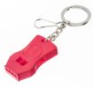 2-Piece Plastic Raptor Whistle with Key Chain & Zipper Ring (115 dB)