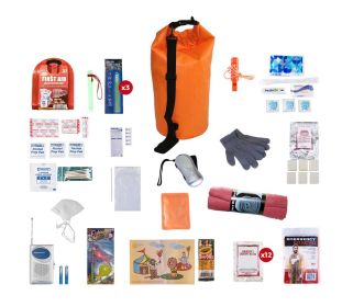 Survival Kit for Children, Dry Bag