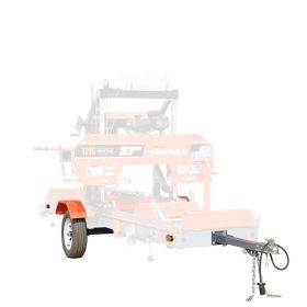 Mobility Combo Kit for Sawmill PSM27 & PSM30, Rubber Torsion Axle, Sawhead Lockdown, Wheel Fenders, Wiring Harness, TMG-PSM27-30-Mjack