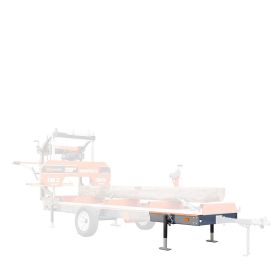 6' Extension Sub-Frame for TMG-PSM30, 6600 Lb Capacity, Leveling Jacks (2000 Lb Capacity), Saw Head Anti-Roll Plate, 10" Leveling Height Adjustme