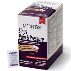 Sinus Pain & Pressure (Option: 500/box)