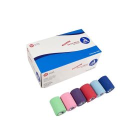 Dynarex Sensi Wrap Self Adherent Wrap - Rainbow (Option: 4 of Each Color 3"x 5 yards 24/cs)