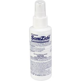 Sanizide Plus Environmental Surface Germicidal Solution (Option: 4 oz. plastic bottle with pump spray 1 ea.)