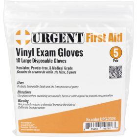 Disposable Gloves (Option: Large 5 Pair Per Bag)