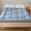 Mattress with checkered three-dimensional edges, 4 colors, Twin size