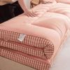 Mattress with checkered three-dimensional edges, 4 colors, Twin size